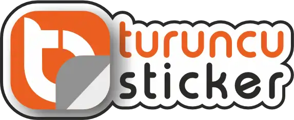 Turuncu Sticker